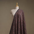 Kutch Hand Block Print Natural Dyed Cotton Ajrakh Fabric 28