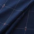 Blue - Handspun Handloom Natural Dyed Cotton Srikakulam Jamdani Fabric 25