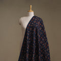 Kutch Hand Block Print Natural Dyed Cotton Ajrakh Fabric 16