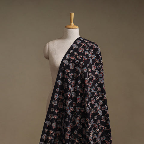 Kutch Hand Block Print Natural Dyed Cotton Ajrakh Fabric 14
