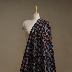 Kutch Hand Block Print Natural Dyed Cotton Ajrakh Fabric 14