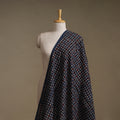 Kutch Hand Block Print Natural Dyed Cotton Ajrakh Fabric 11