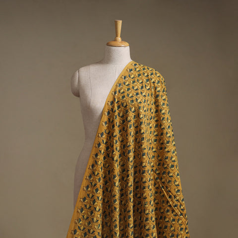 Kutch Hand Block Print Natural Dyed Cotton Ajrakh Fabric 03