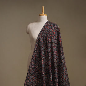 Kutch Hand Block Print Natural Dyed Cotton Ajrakh Fabric 02