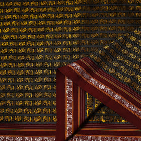 Khun Weave Silk Cotton Fabric 04