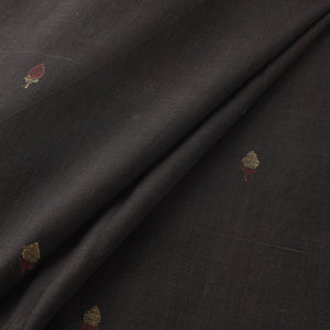 Handspun Handloom Natural Dyed Cotton Srikakulam Jamdani Fabric 53