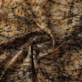 Beige - Hand Batik Print Cotton Fabric 11