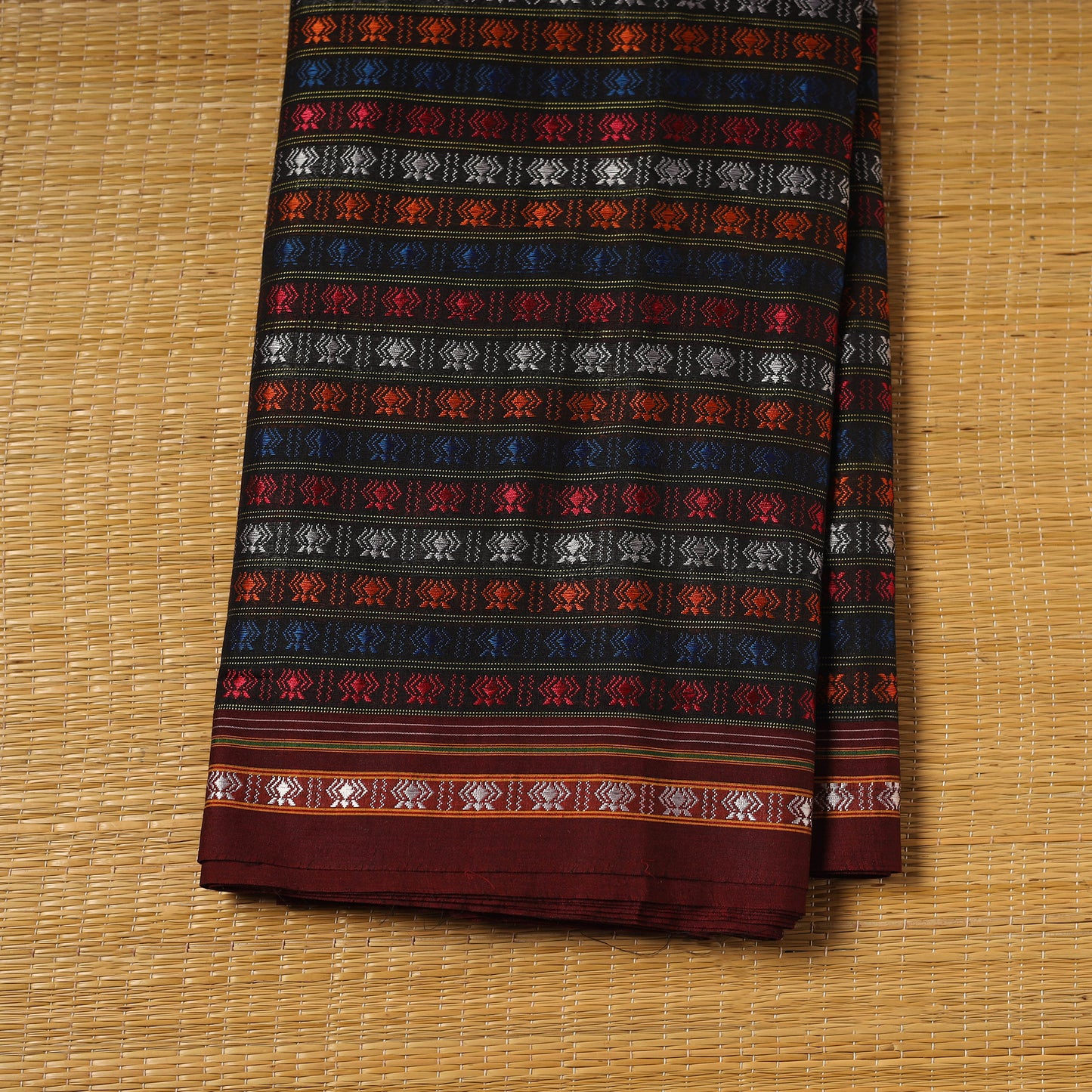 Khun Weave Silk Cotton Fabric 14