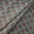 Natural Dyed Kota Doria Cotton Hand Block Bagh Print Fabric 09