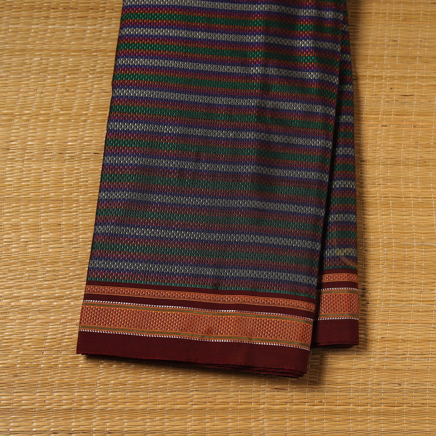 Khun Weave Silk Cotton Fabric 15