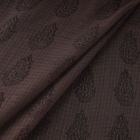 Natural Dyed Kota Doria Cotton Hand Block Bagh Print Fabric 14