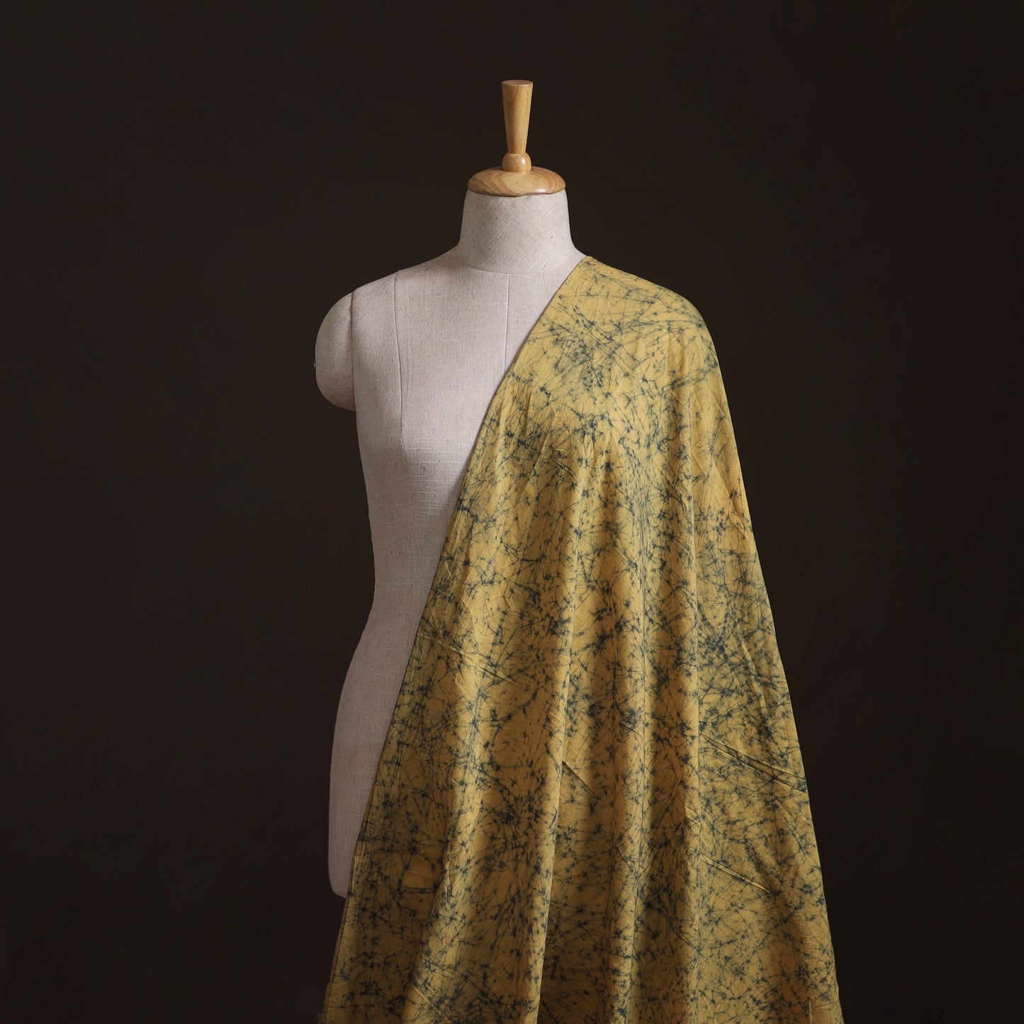 Hand Batik Print Cotton Fabric 17