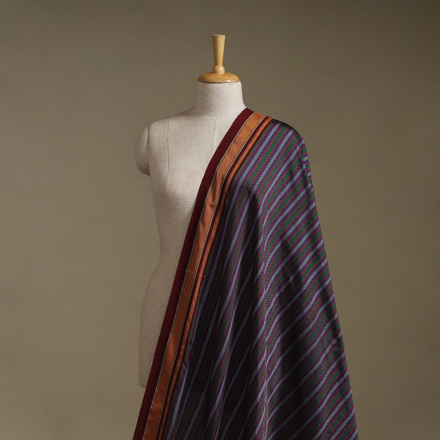 Khun Weave Silk Cotton Fabric 15