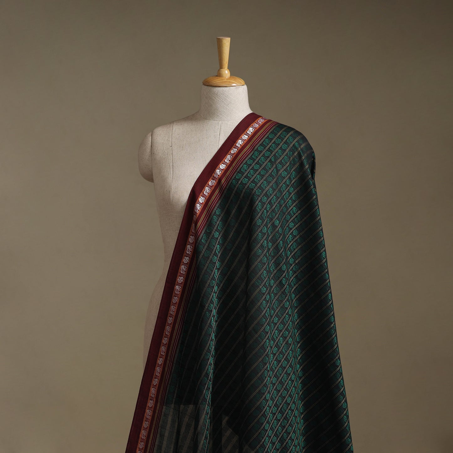 Khun Weave Silk Cotton Fabric 11