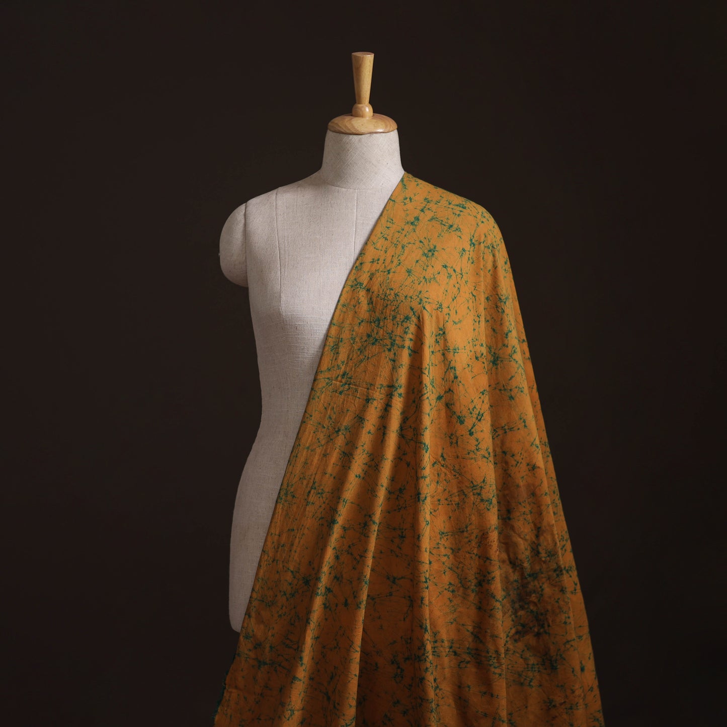 Hand Batik Print Cotton Fabric 13