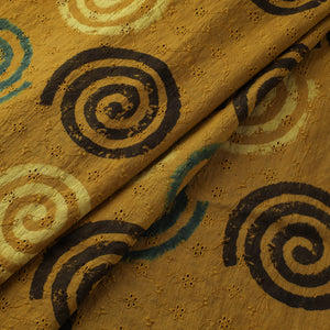 Hakoba Hand Block Ajrakh Print Natural Dyed Cotton Fabric 125