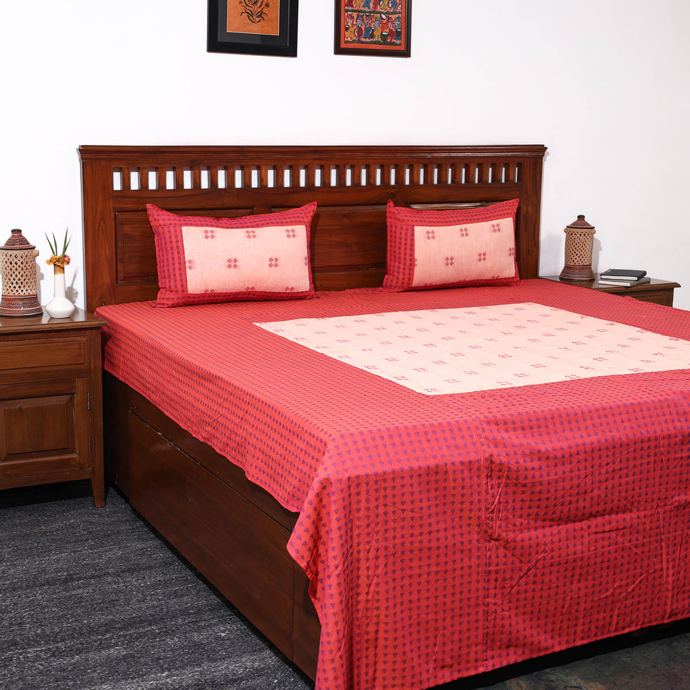 jacquard double bed cover set