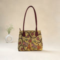 Multicolor - Srikalahasti Kalamkari Handpainted Shoulder Bag 28