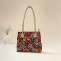 Multicolor - Srikalahasti Kalamkari Handpainted Shoulder Bag 30