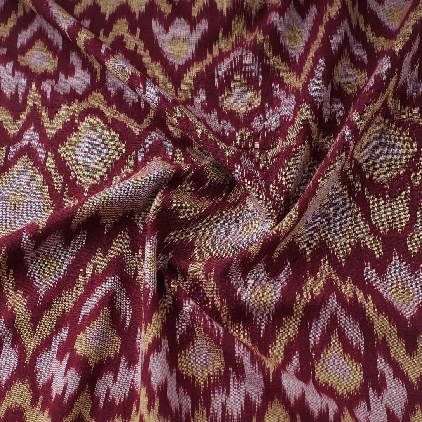 Pochampally Central Asian Ikat Cotton Fabric 02