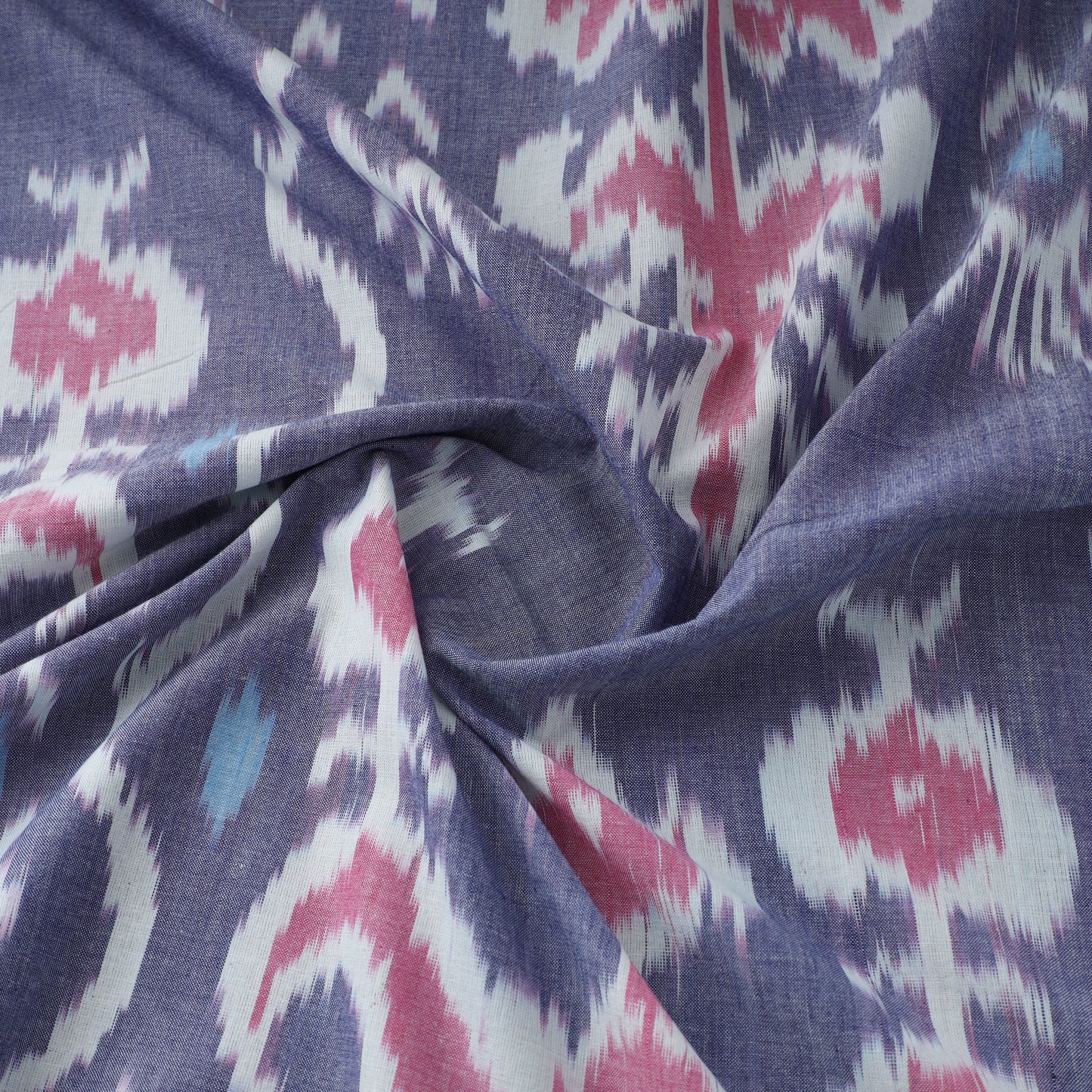 Pochampally Central Asian Ikat Cotton Fabric 03