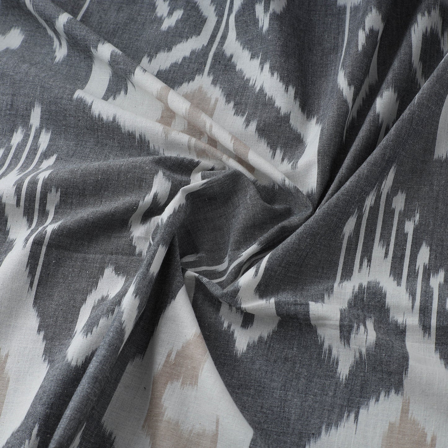 Pochampally Central Asian Ikat Cotton Fabric 04