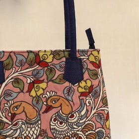Multicolor - Srikalahasti Kalamkari Handpainted Shoulder Bag 36