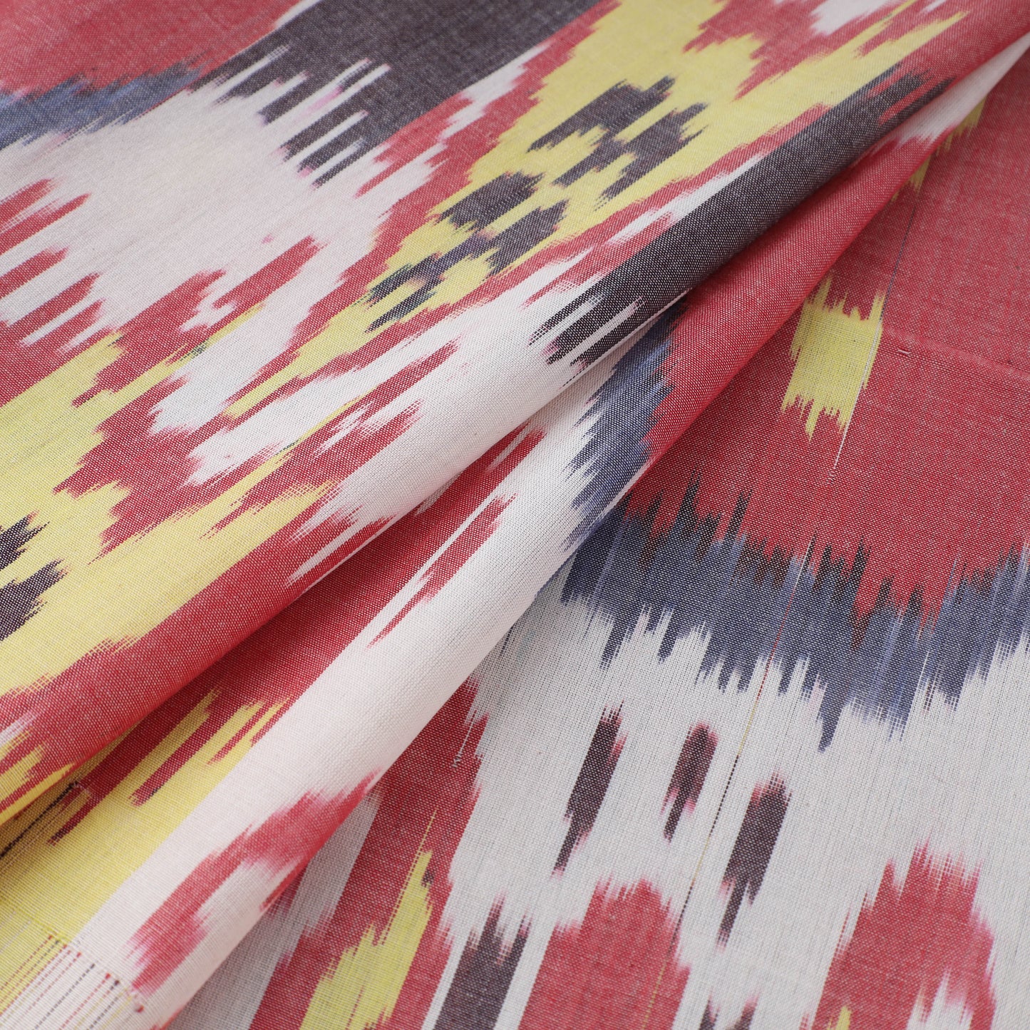 Pochampally Central Asian Ikat Cotton Fabric 07