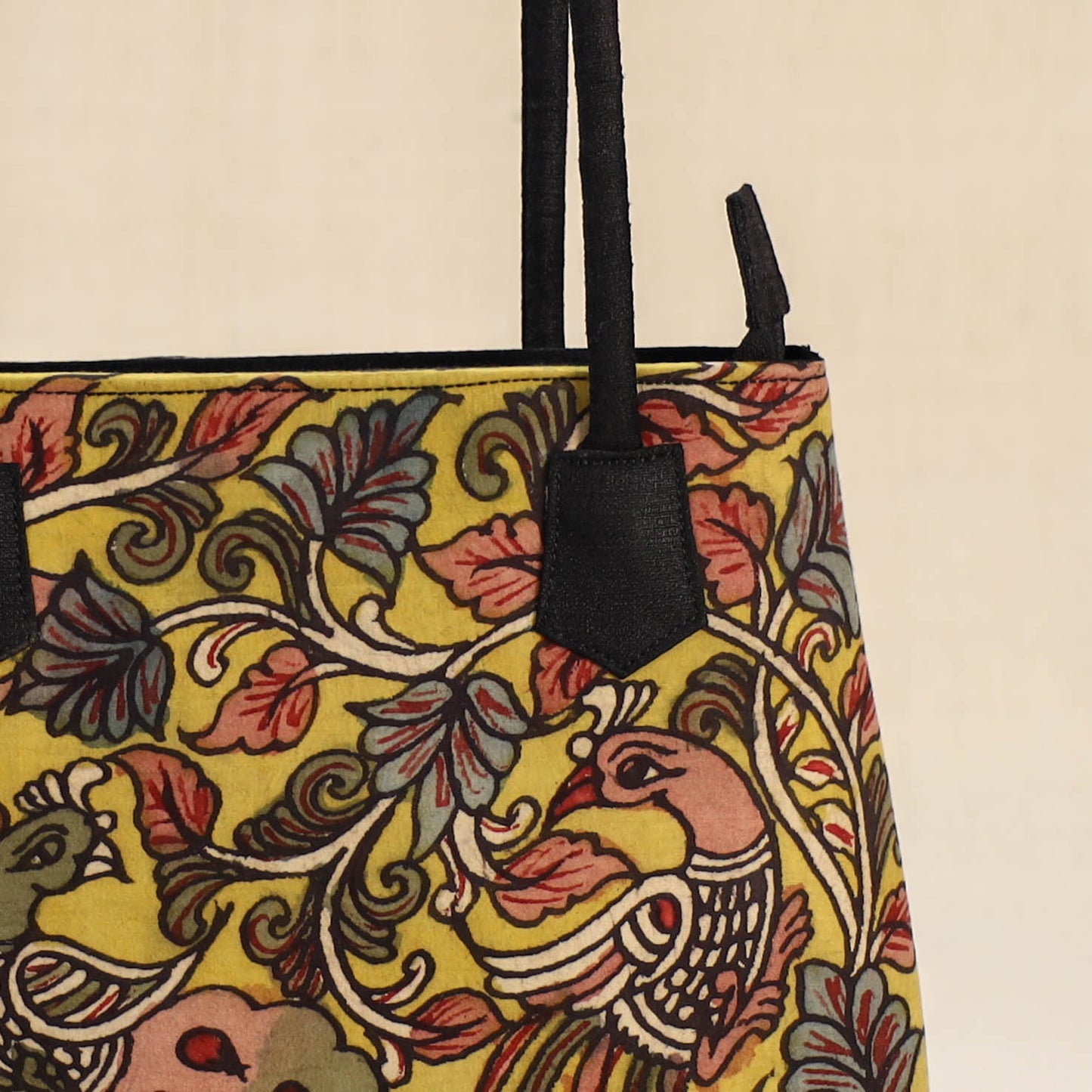 Multicolor - Srikalahasti Kalamkari Handpainted Shoulder Bag 38
