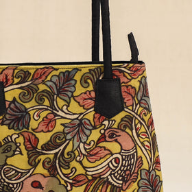 Multicolor - Srikalahasti Kalamkari Handpainted Shoulder Bag 38