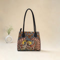 Multicolor - Srikalahasti Kalamkari Handpainted Shoulder Bag 39