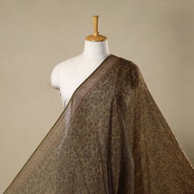 Natural Dyed Kota Doria Cotton Hand Block Bagh Print Fabric 17