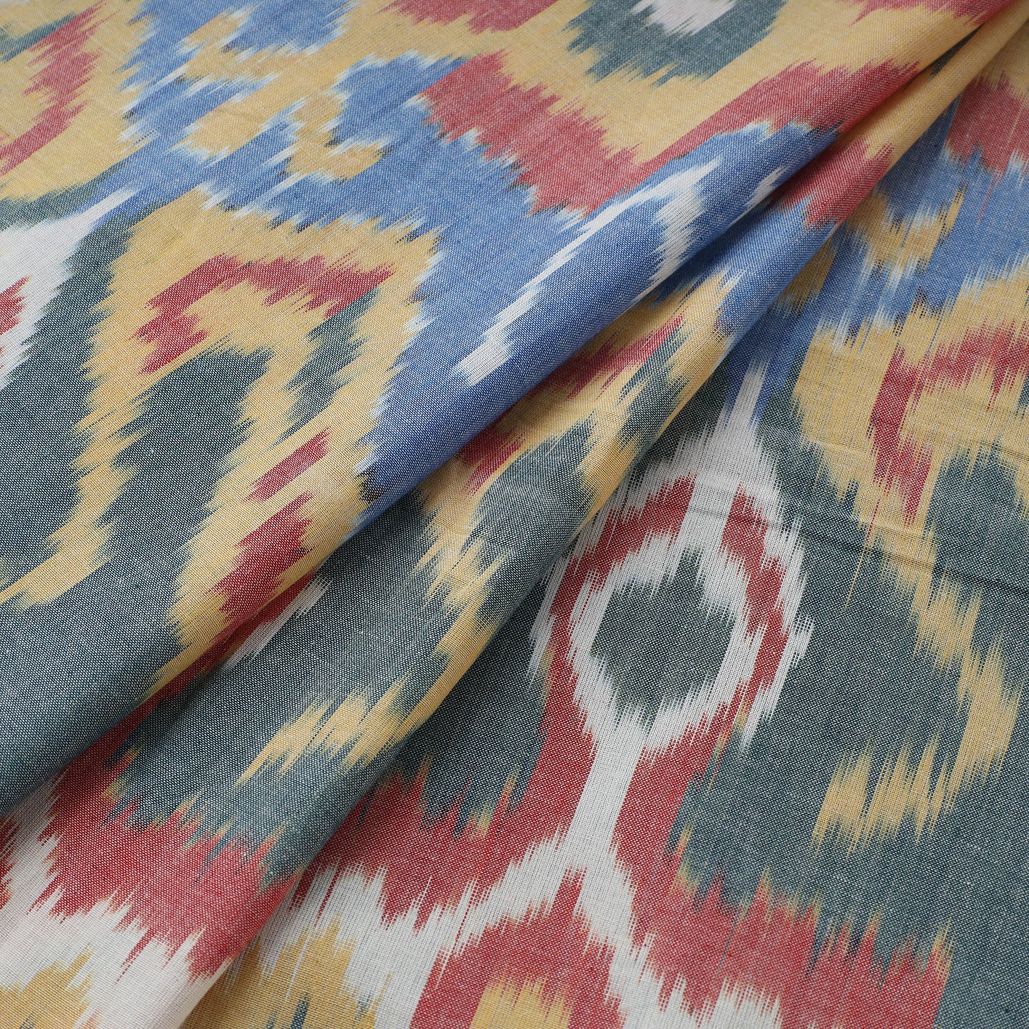Pochampally Central Asian Ikat Cotton Fabric 11