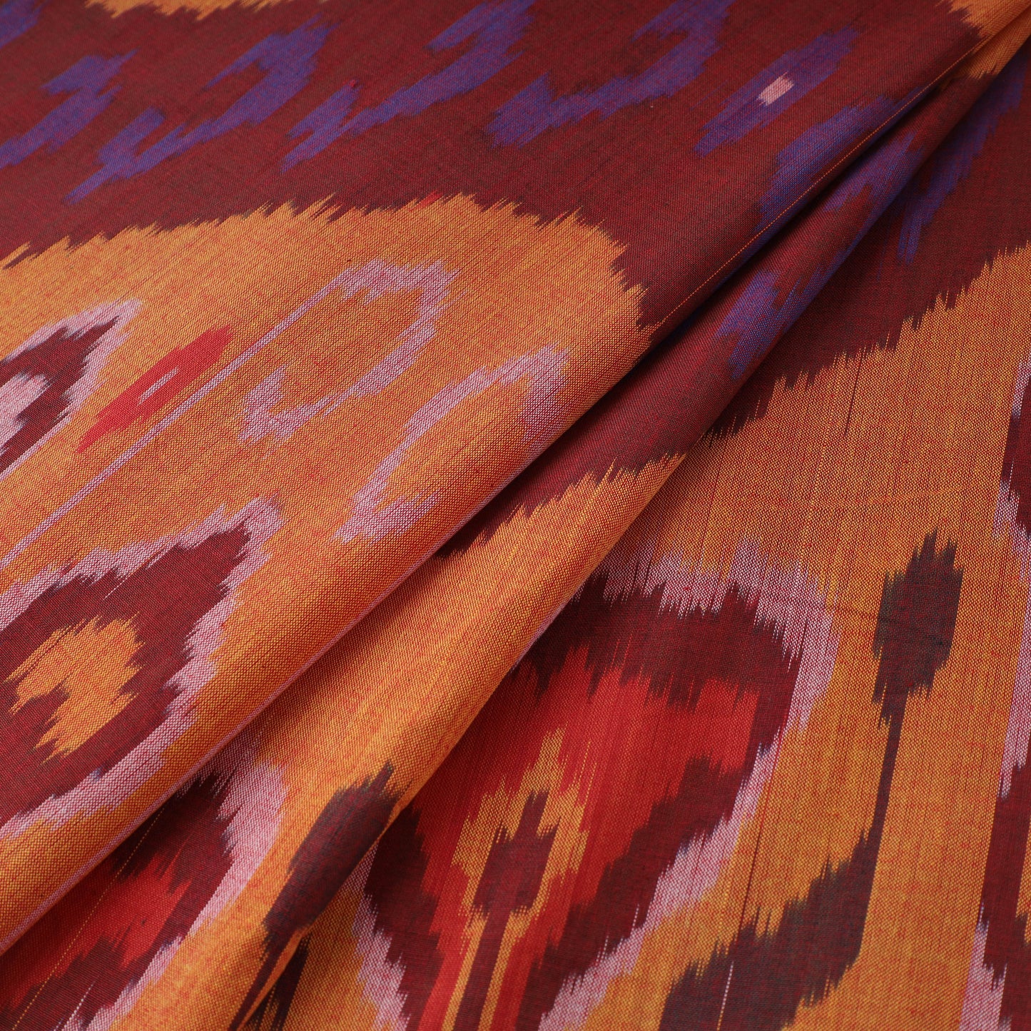Pochampally Central Asian Ikat Cotton Fabric 12