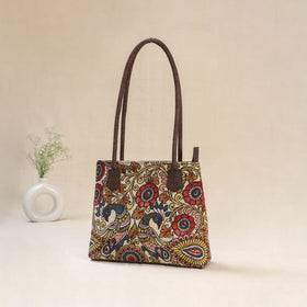 Multicolor - Srikalahasti Kalamkari Handpainted Shoulder Bag 40