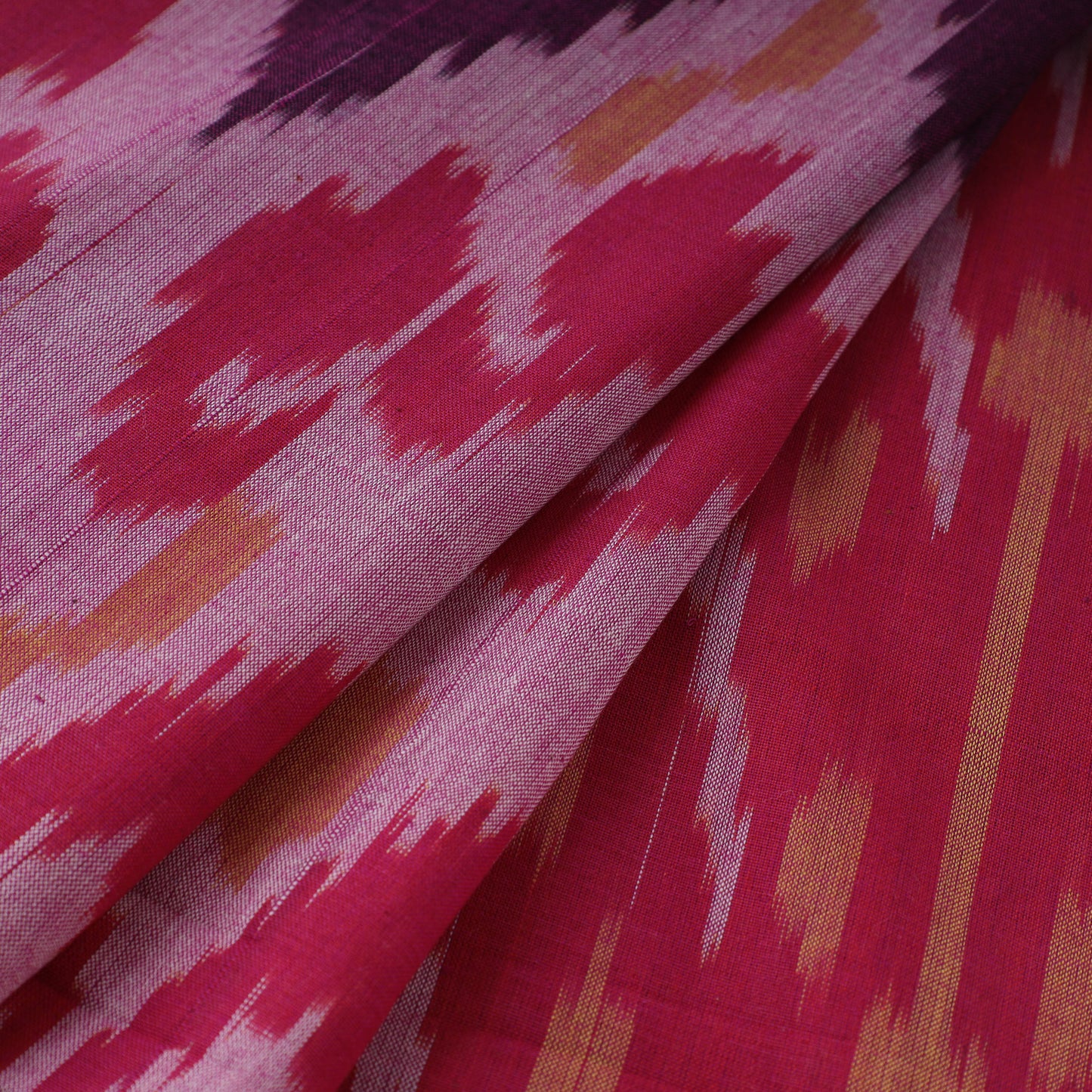Pochampally Central Asian Ikat Cotton Fabric 13