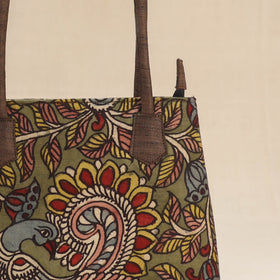Multicolor - Srikalahasti Kalamkari Handpainted Shoulder Bag 42