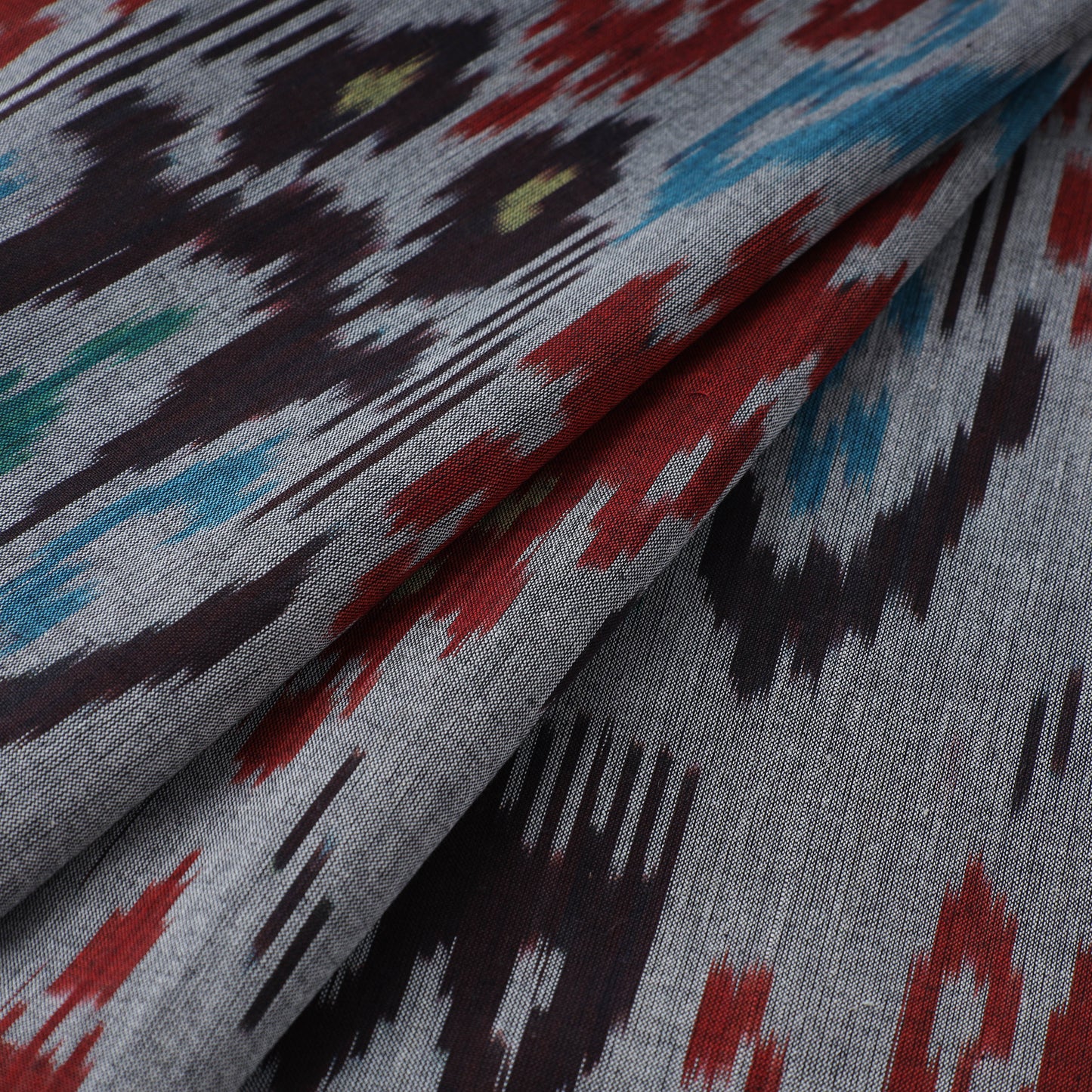 Pochampally Central Asian Ikat Cotton Fabric 14