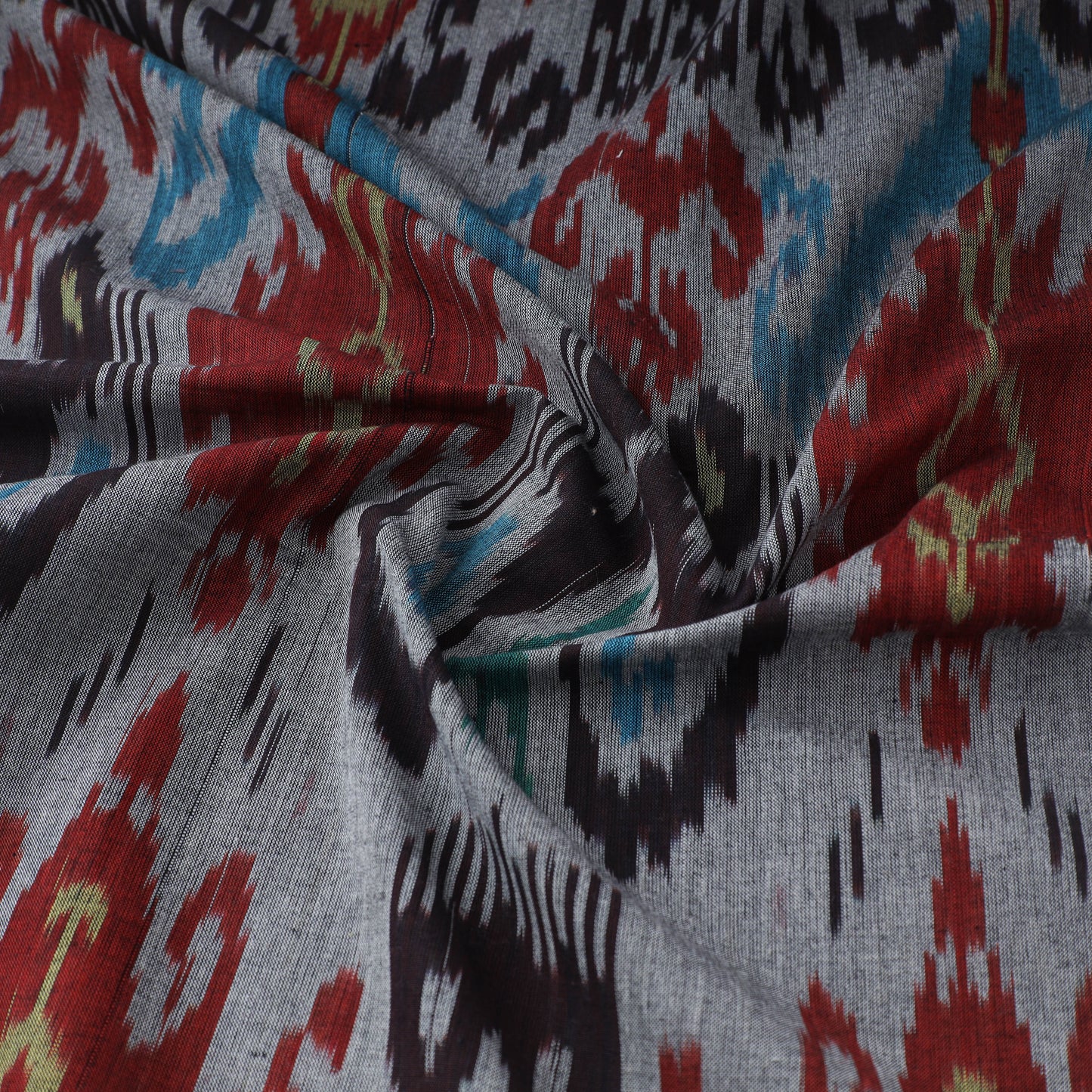 Pochampally Central Asian Ikat Cotton Fabric 14