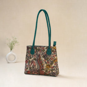 Multicolor - Srikalahasti Kalamkari Handpainted Shoulder Bag 45