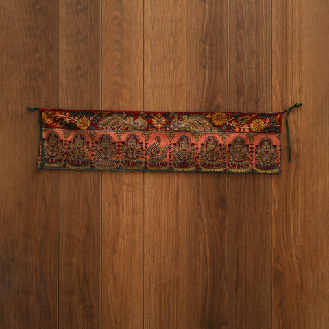 Handpainted kalamkari ashtalakshmi toran (11 x 55 in) 06