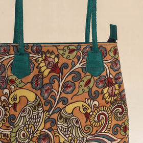 Multicolor - Srikalahasti Kalamkari Handpainted Shoulder Bag 47