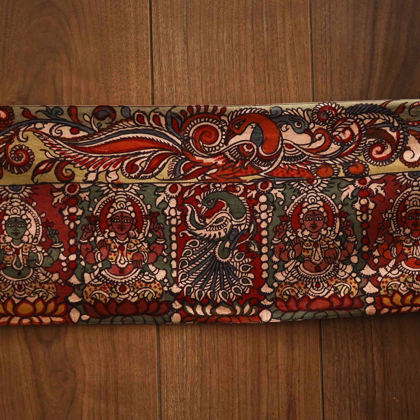 Handpainted kalamkari ashtalakshmi toran (11 x 55 in) 15