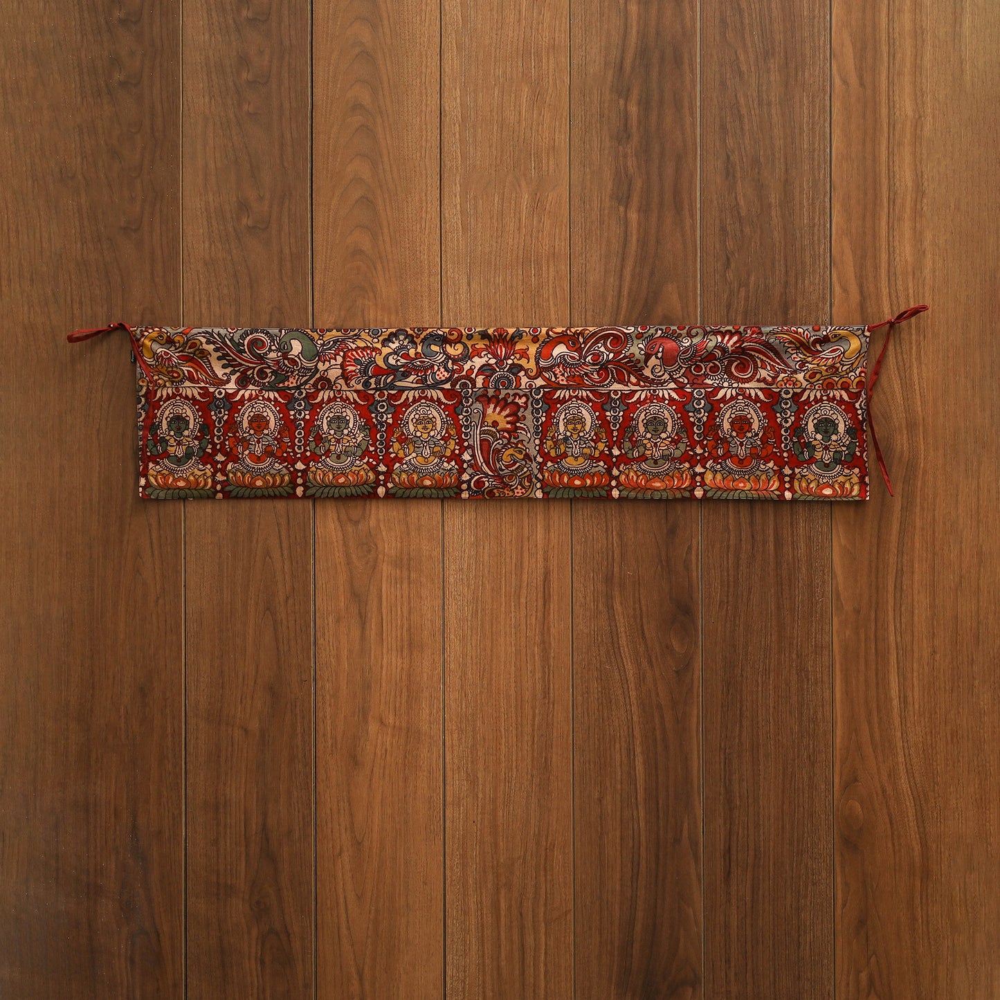 Handpainted kalamkari ashtalakshmi toran (11 x 55 in) 16