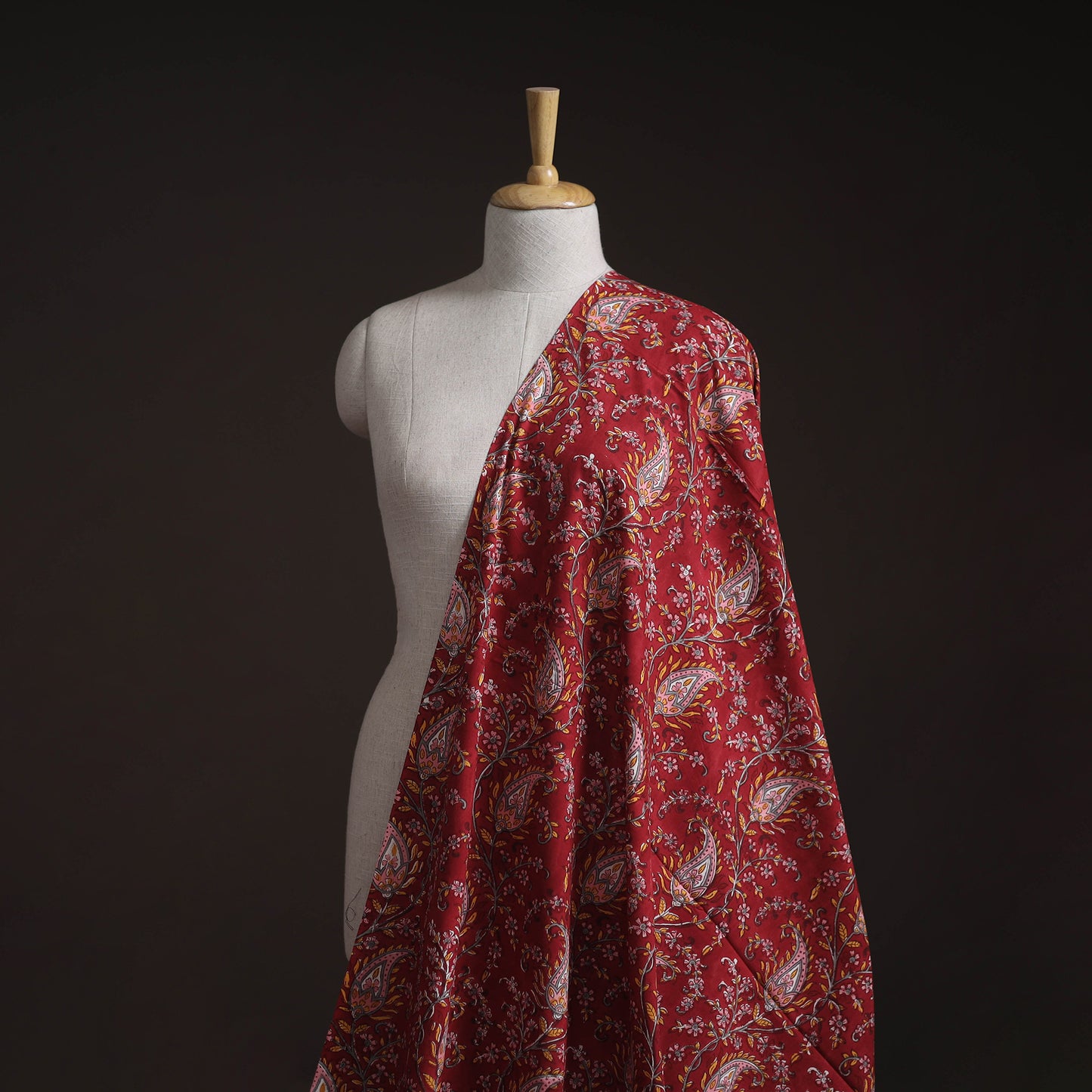 Sanganeri Hand Block Print Cotton Fabric 07