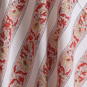 Sanganeri Hand Block Print Cotton Fabric 08