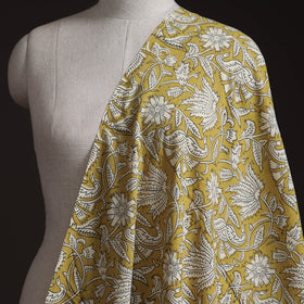 Natural Dyed Bagru Hand Block Print Cotton Fabric 16