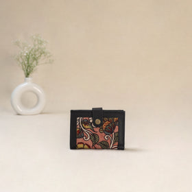 Pink - Srikalahasti Kalamkari Handpainted Wallet 88