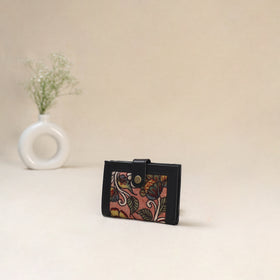 Pink - Srikalahasti Kalamkari Handpainted Wallet 88