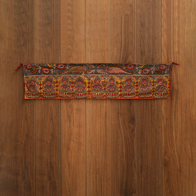 Handpainted kalamkari ashtalakshmi toran (11 x 55 in) 22